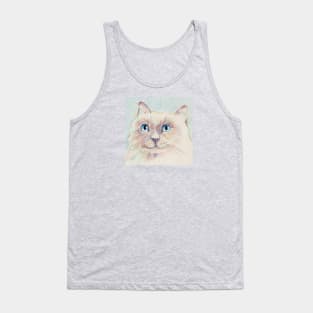 Goofy Cat Tank Top